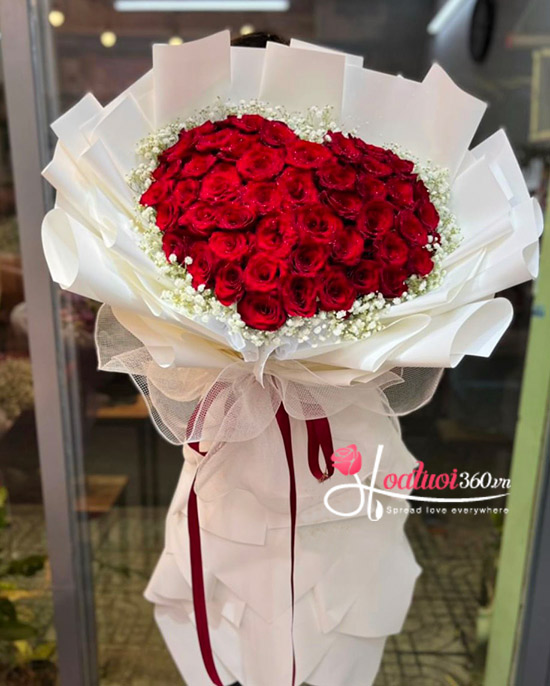 Bó hoa hồng đỏ - Yes I Do