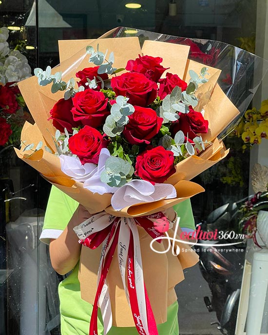 Bó hoa hồng Ecuador - Yêu là đây 2 tại TP Hồ Chí Minh
