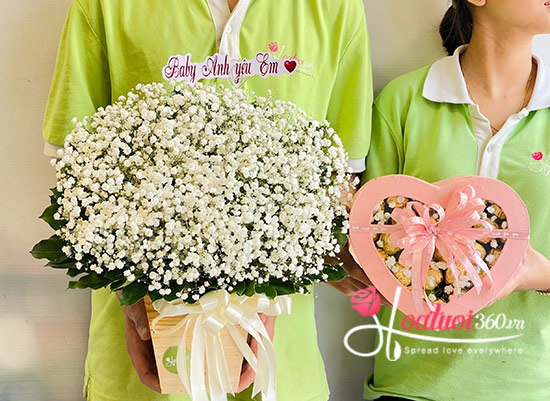 Combo hoa và socola - Chuyện đôi ta