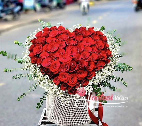 Hộp hoa hồng đỏ - Định mệnh đôi ta