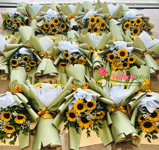 Hoa bó sự kiện - Ước mơ xanh