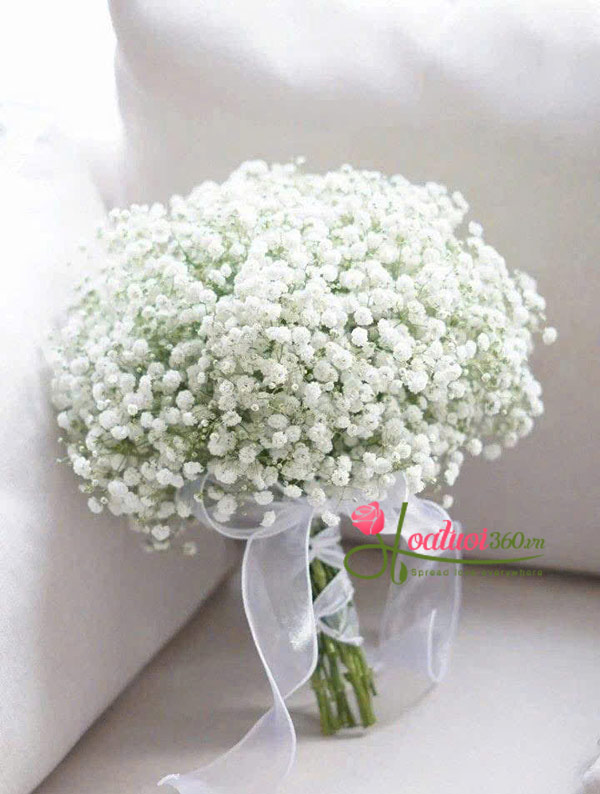 Bó hoa cưới Baby - Lời yêu thương 