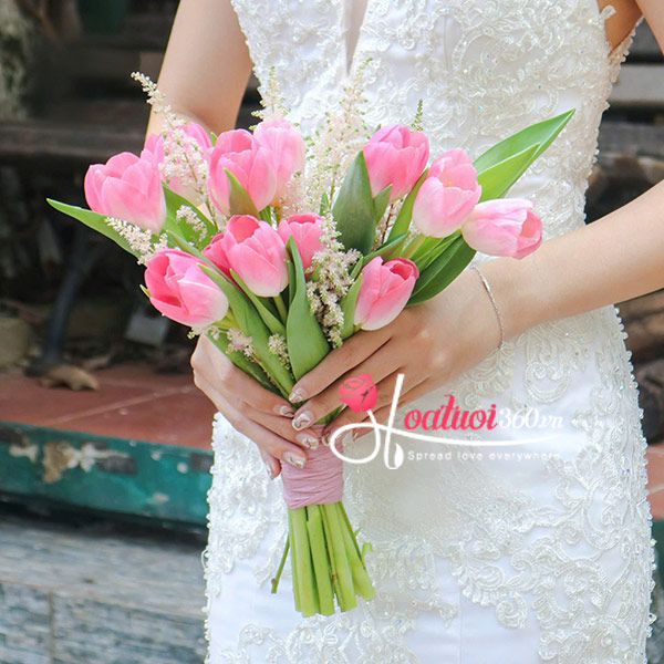 Bó hoa cưới Tulip - Marry you