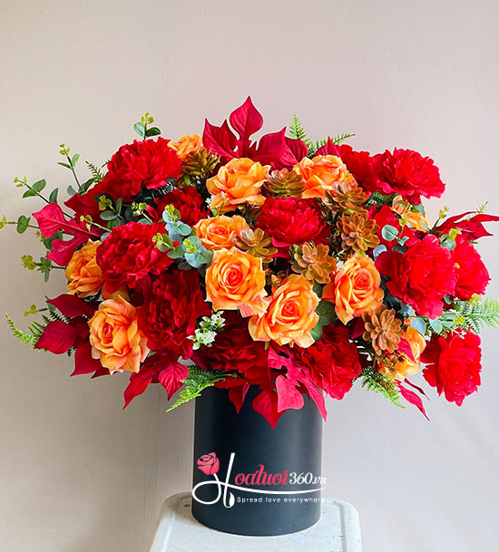 Hoa lụa cao cấp - Bên nhau trọn đời