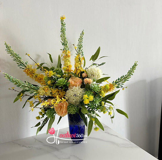 Hoa lụa cao cấp - Quân dao