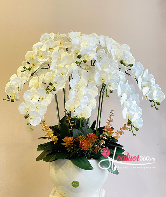 Hoa lụa cao cấp - Vẻ đẹp yêu kiều