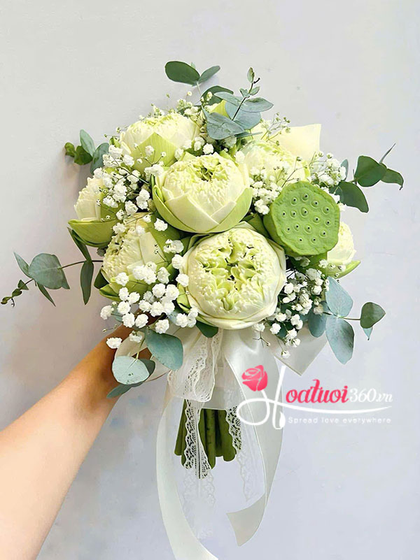 Hoa sen cưới - Sánh bước bên nhau 