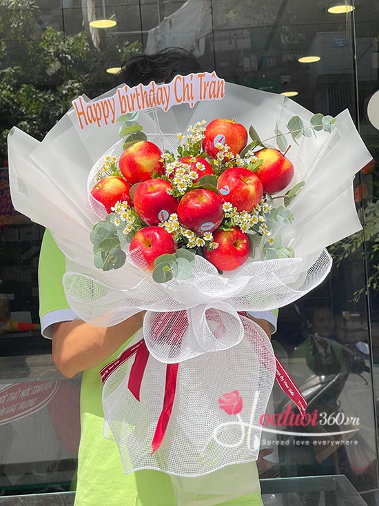 Bó hoa trái cây - Điều ngọt ngào tại Hoa tươi 360