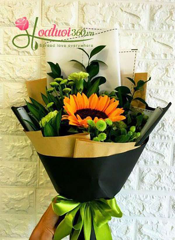 Bó hoa 1 bông- Ánh dương