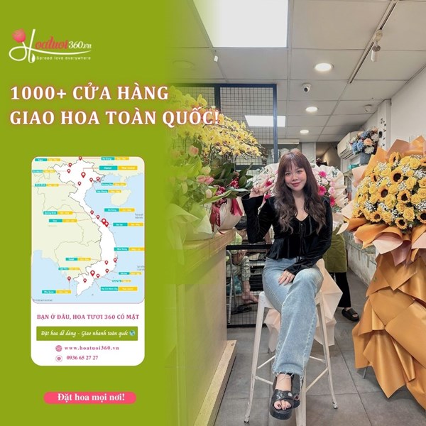 Hoa Tươi 360 phục vụ cá nhân, doanh nghiệp, khách sỉ với nhu cầu đa dạng