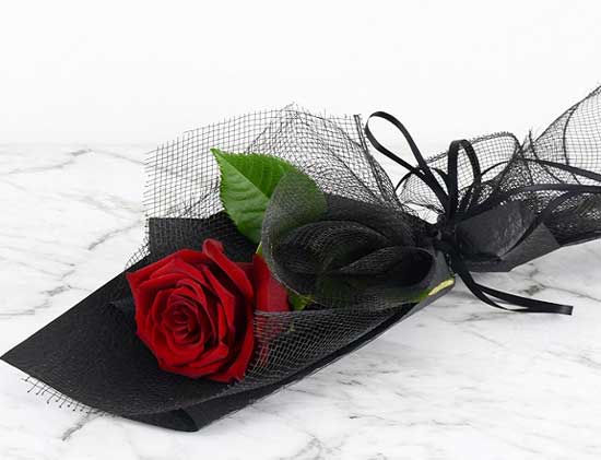 hoa 1 bông trong ngày valentine Hoa hồng bó 1 bông