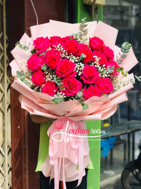 Bó hoa hồng Ecuador - Trót yêu