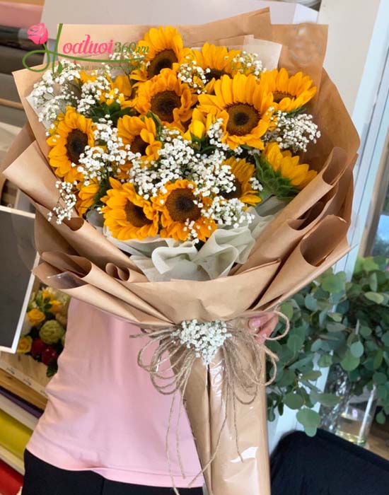 Bó hoa hướng dương - Mãi hướng về em tại Hoa tươi 360