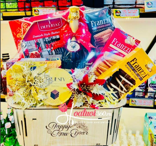 Khay quà tết 2023 - Sung túc đón xuân