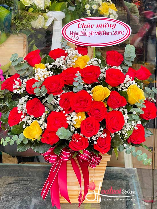 Hộp hoa hồng đẹp - Hạnh phúc rực rỡ