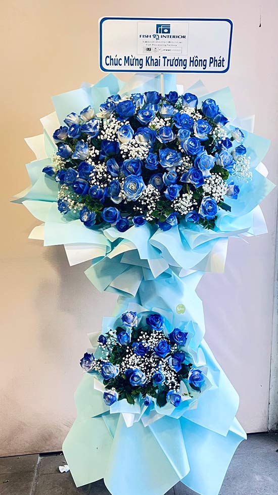 Kệ hoa khai trương - Mơ ước vươn xa