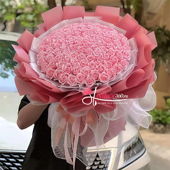 Bó hoa hồng sáp - Điều lãng mạn nhất