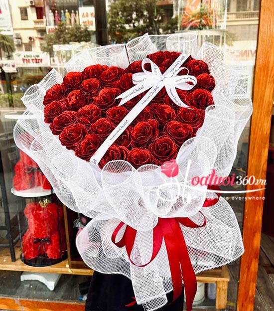 Bó hồng sáp thơm - Ngàn nụ hôn