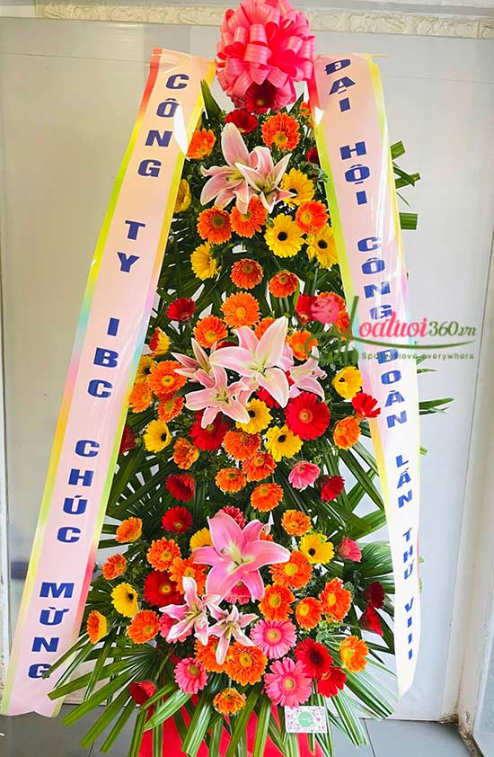 Kệ hoa khai trương Hàn Quốc - Thắng lợi song toàn