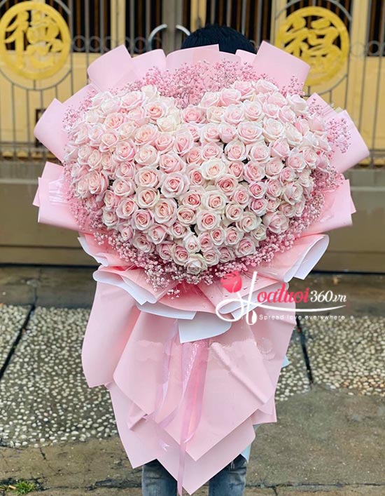 Bó hoa sinh nhật - Yêu là đây