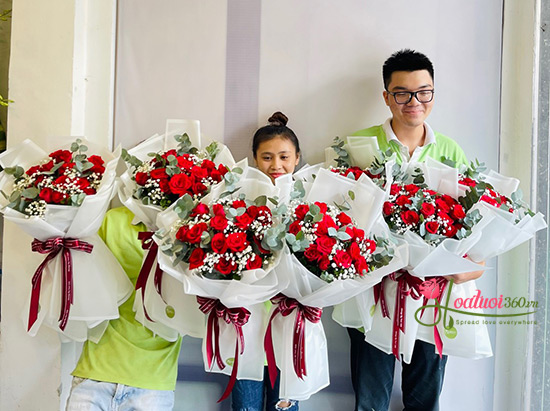 Hoa bó đẹp- Gửi người thương