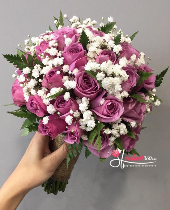 Hoa cầm tay cô dâu - Wedding bloom
