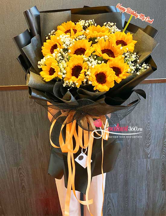 Bó hoa hướng dương - Cười vang Bó hoa hướng dương - Cười vang