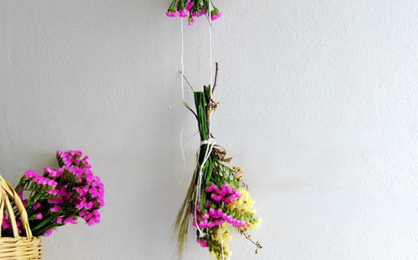 Hướng dẫn cách làm hoa khô đơn giản làm tại nhà