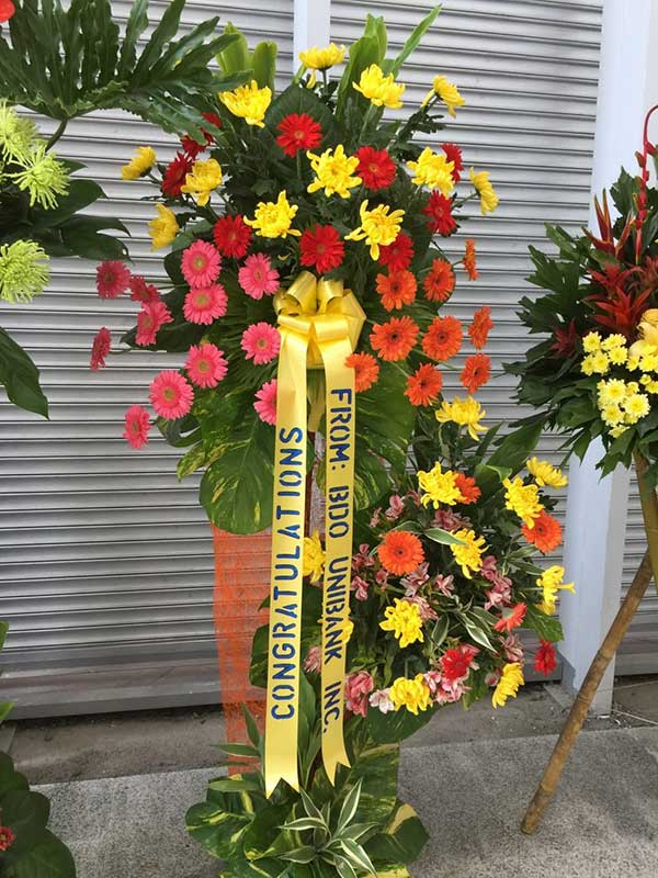 Kệ hoa khai trương Hàn Quốc 2 tầng tươi sáng, tiền tài và sang trọng Kệ hoa khai trương Hàn Quốc 2 tầng t