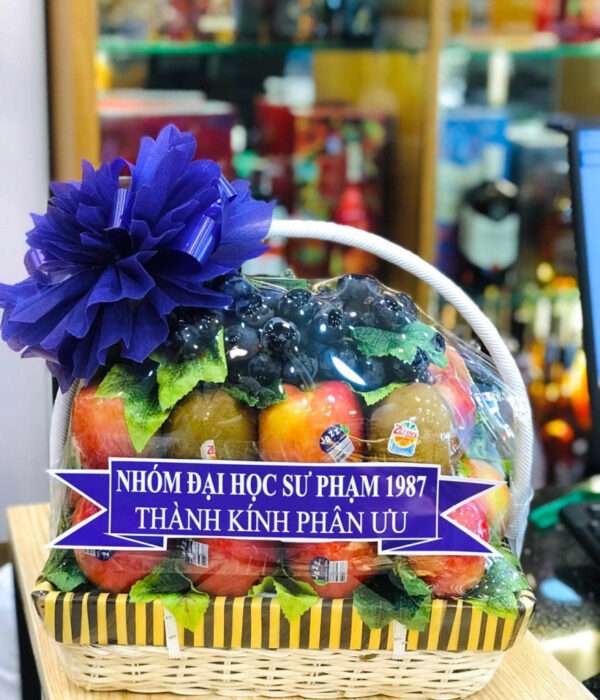 Mẫu giỏ trái cây viếng đám tang mới nhất